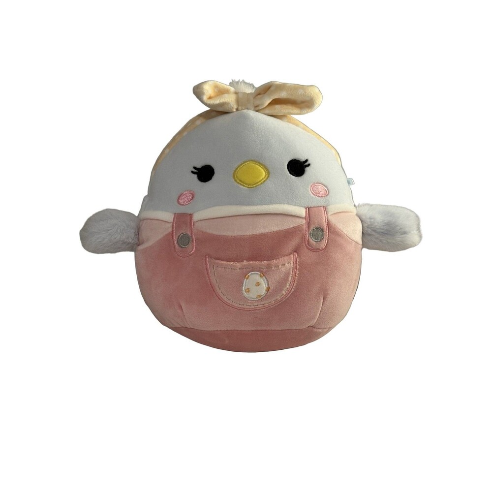 Squishmallows Camden the Chick 10" Plush Toy Easter 2025 Overalls